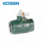 OIL FIELD DUCTILE IRON STEEL BALL VALVE RP