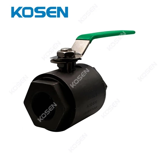 2 PIECE FORGED STEEL BALL VALVE 2000PSI