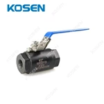 2 PIECE FORGED STEEL BALL VALVE 5000PSI