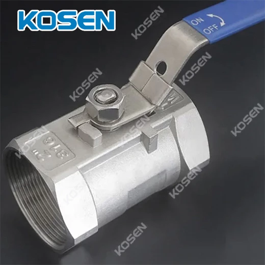 1 PIECE STAINLESS STEEL BALL VALVE
