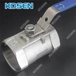 1 PIECE STAINLESS STEEL BALL VALVE