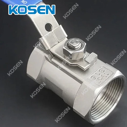 1 PIECE STAINLESS STEEL BALL VALVE