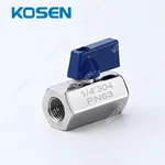 1 PIECE STAINLESS STEEL MINI BALL VALVE