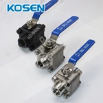 3PC HIGH PRESSURE FORGED STEEL BALL VALVE