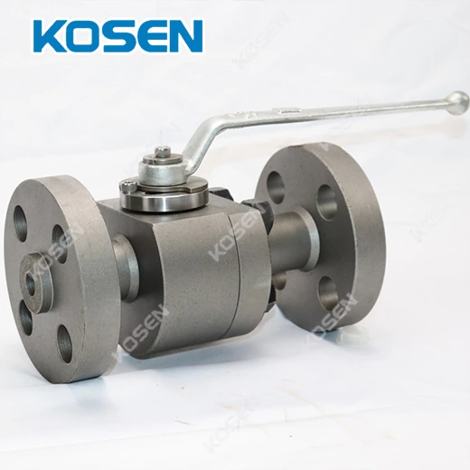 FLANGE END HIGH PRESSURE BALL VALVE