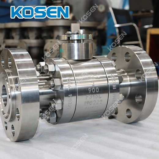 METAL SEATED HIGH PRESSURE BALL VALVE