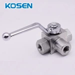 3 WAY HIGH PRESSURE BALL VALVE