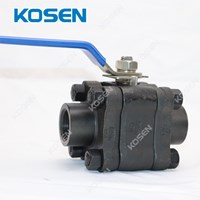 3PC FORGED STEEL BALL VALVE