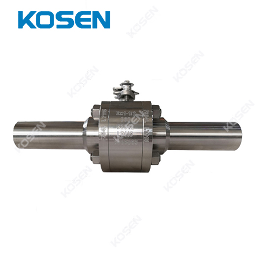EXTENDED BODY FORGED STEEL BALL VALVE