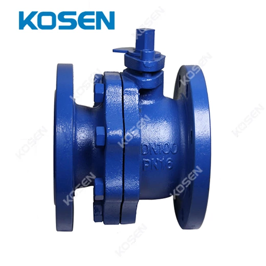 DIN CAST STEEL BALL VALVE