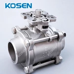 STAINLESS STEEL BUTT WELD BALL VALVE