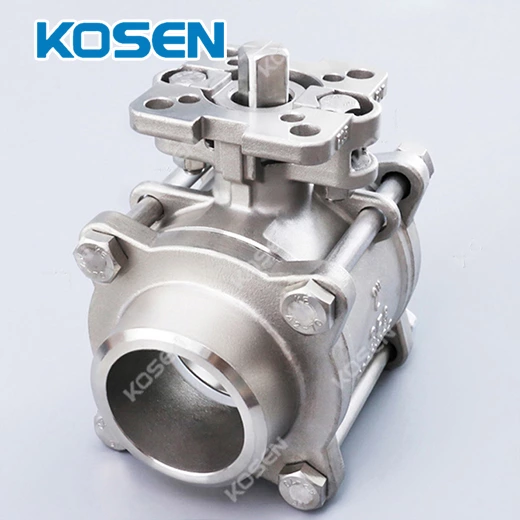STAINLESS STEEL SOCKET WELD BALL VALVE