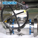 METAL SEATED TRUNNION MOUNTED BALL VALVE