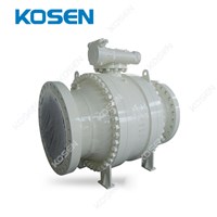 CARBON STEEL TRUNNION MOUNTED BALL VALVE