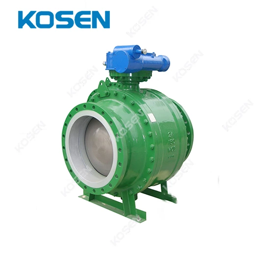 API 6D TRUNNION MOUNTED BALL VALVE