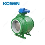 API 6D TRUNNION MOUNTED BALL VALVE