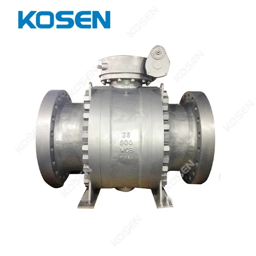 BIG SIZE TRUNNION BALL VALVE