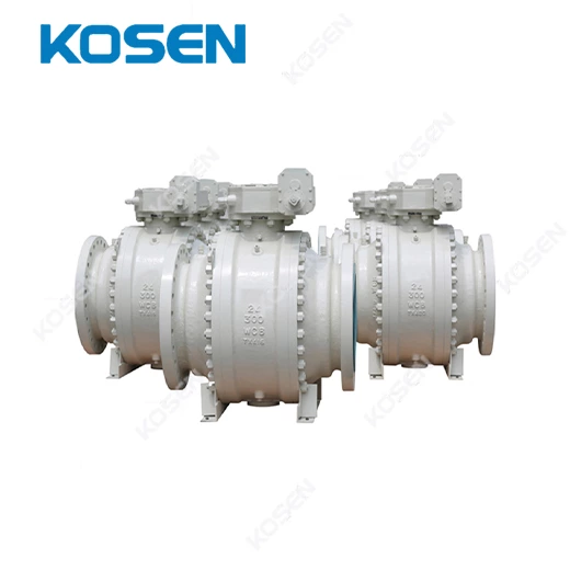OIL FIELD TRUNNION MOUNTED BALL VALVE