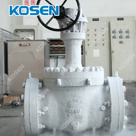 CRYOGENIC TOP ENTRY TRUNNION BALL VALVE