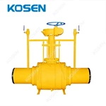 BUTT WELD END FULLY WELDED BALL VALVE