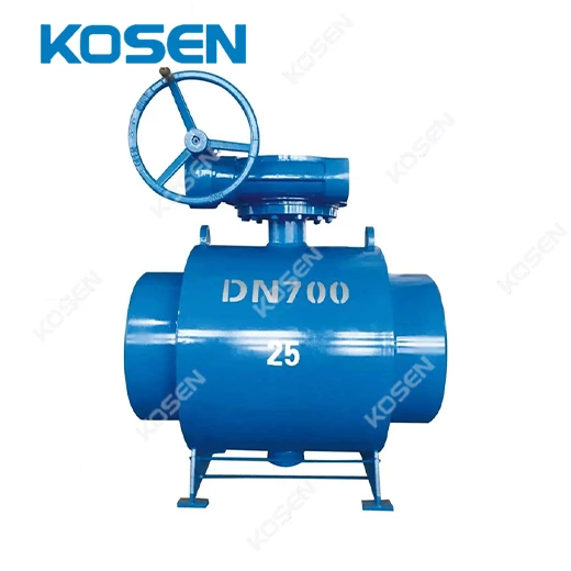 FULLY WELDED TRUNNION BALL VALVE