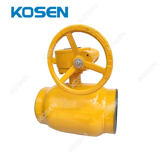 WELDED END FULLY WELD BALL VALVE