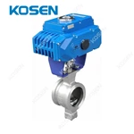 ELECTRIC SEGMENTED V TYPE BALL VALVE