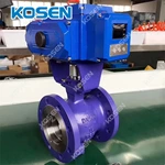 CARBON STEEL SEGMENTED BALL VALVE