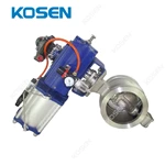 PNEUMATIC SEGMENTED V NOTCH BALL VALVE