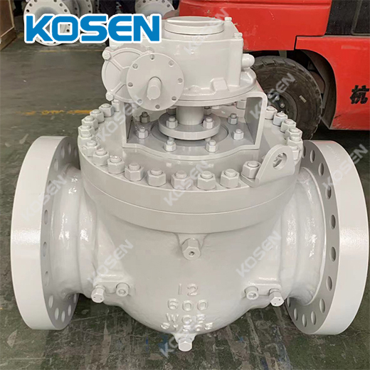 TRUNNION MOUNTED TOP ENTRY BALL VALVE