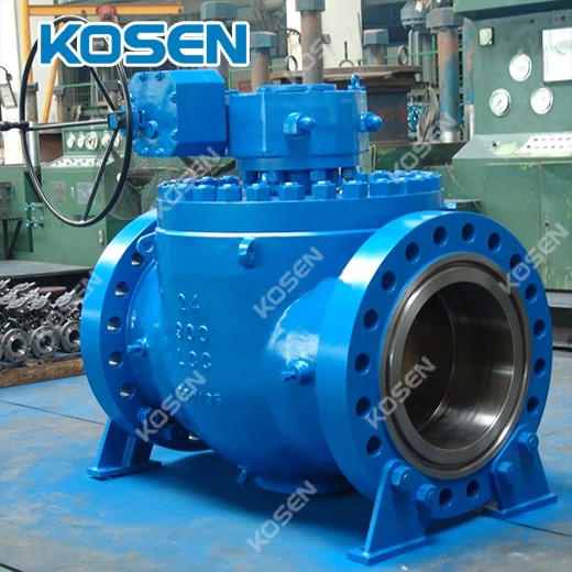 API 6D TOP ENTRY TRUNNION BALL VALVE