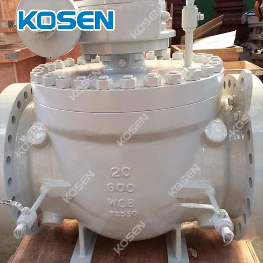 FLANGE END TOP ENTRY BALL VALVE
