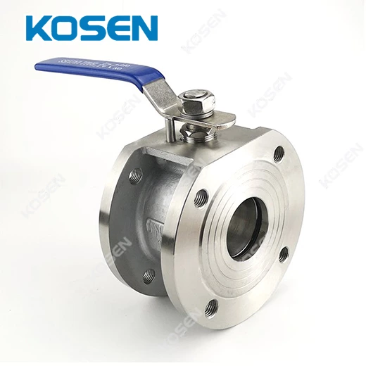 WAFER TYPE SHORT PATTERN BALL VALVE