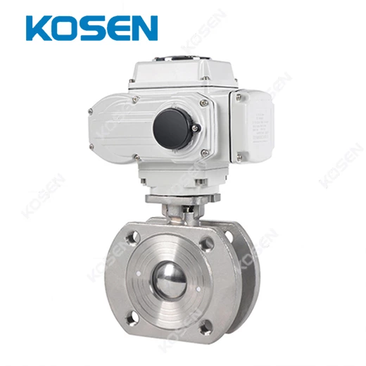 ELECTRIC WAFER BALL VALVE