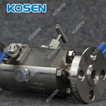 3PC FLOATING DOUBLE BLOCK AND BLEED BALL VALVE