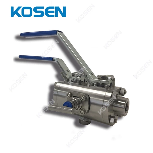 DOUBLE BLOCK BLEED FLOATING DBB BALL VALVE