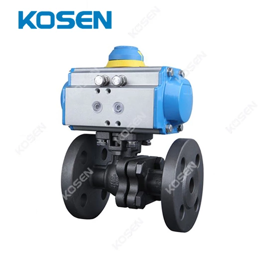 PNEUMATIC FLANGE BALL VALVE