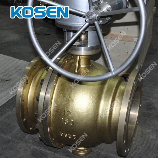 ALUMINUM BRONZE C95800 BALL VALVE