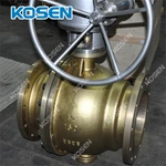ALUMINUM BRONZE C95800 BALL VALVE