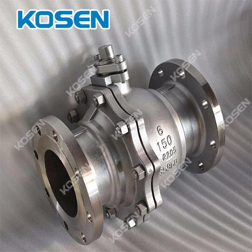 DUPLEX STAINLESS STEEL BALL VALVE