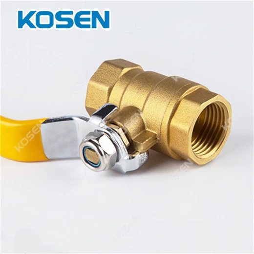 2PC THEADED BRONZE BALL VALVE