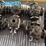 4 WAY FORGED STEEL BALL VALVE