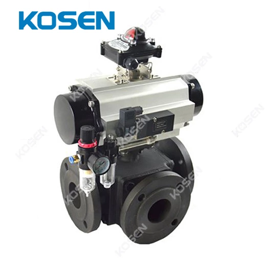 T TYPE THREE WAY BALL VALVE