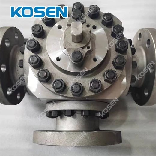 HIGH PRESSURE 3 WAY BALL VALVE