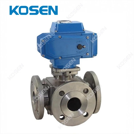 3 WAY ELECTRIC BALL VALVE