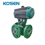 PNEUMATIC PTFE LINED BALL VALVE