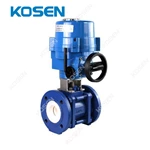 ELECTRIC ACTUATOR CERAMIC BALL VALVE