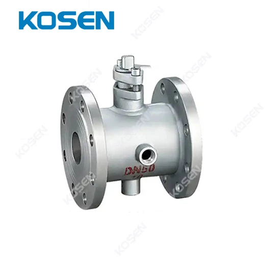 STEAM HEATING JACKET BALL VALVE