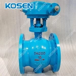 GEAR ACTUATOR ECCENTRIC HALF BALL VALVE