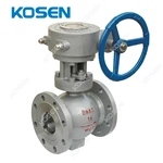CAST STEEL ECCENTRIC HALF BALL VALVE